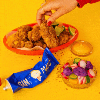 This is Slather Gin Mayo, the gin-infused mayonnaise