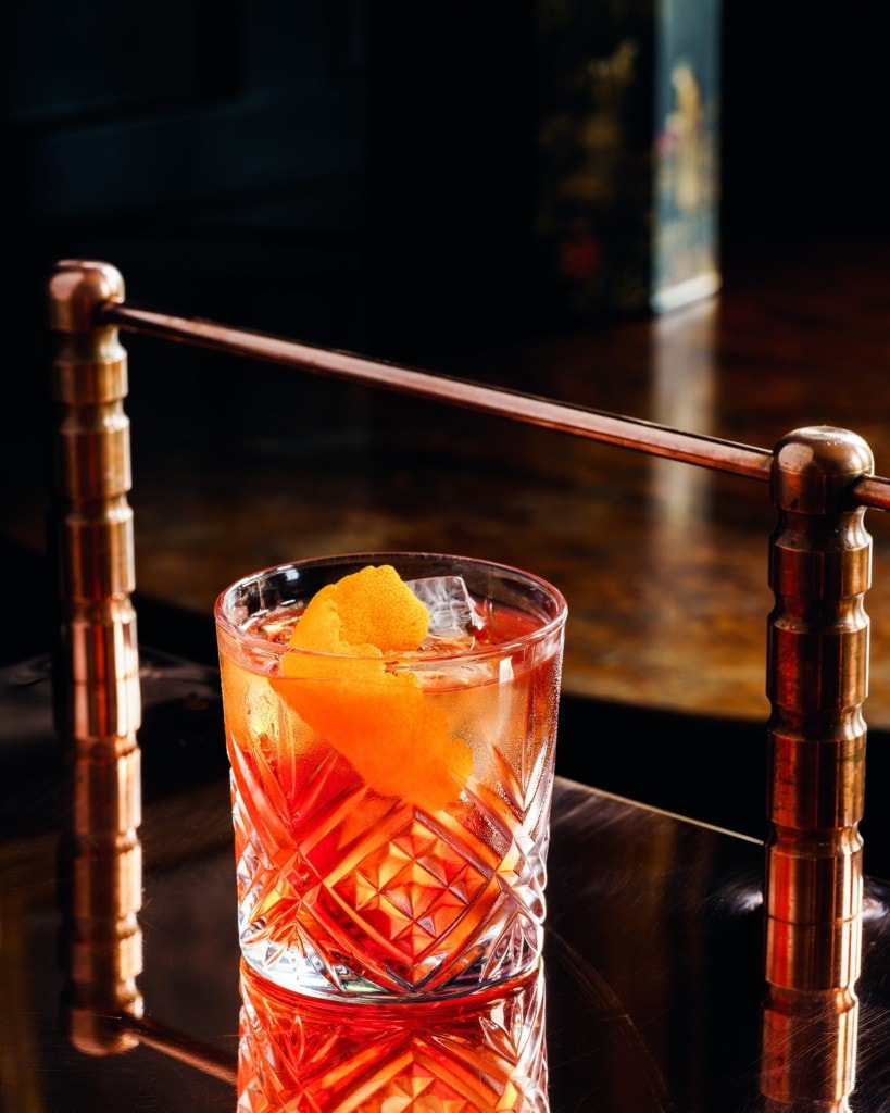 negroni coctel clasico - classic cocktail - cocktail classique