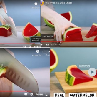 It’s shots time at home! Check this watermelon jello shots