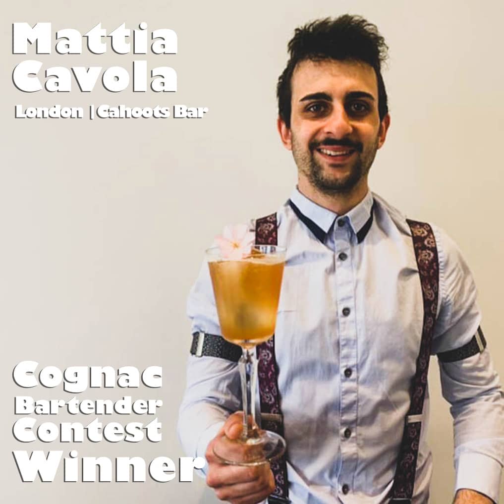 cognac bartender contest uk mattia cavola winner