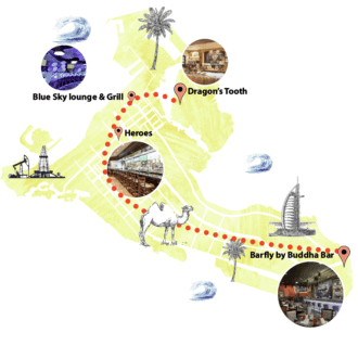 7 Bars in Abu Dhabi: tasting cocktails in the city