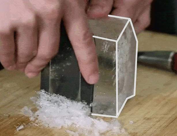 How to Carve Ice Cubes for Cocktails