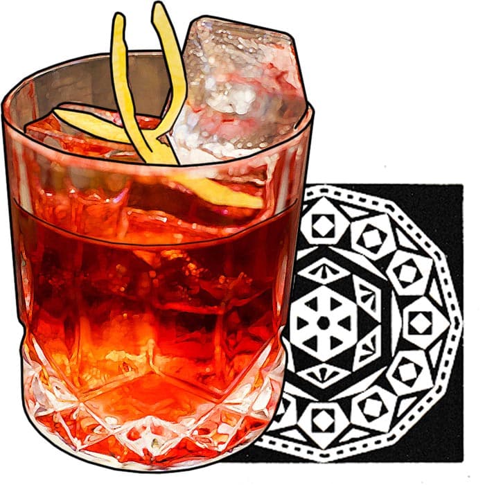 historia del negroni - Geschichte des Negroni