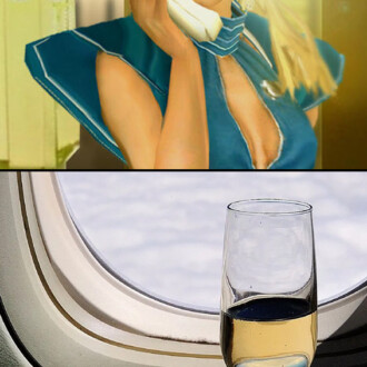 ¿Prohibir alcohol en aviones?