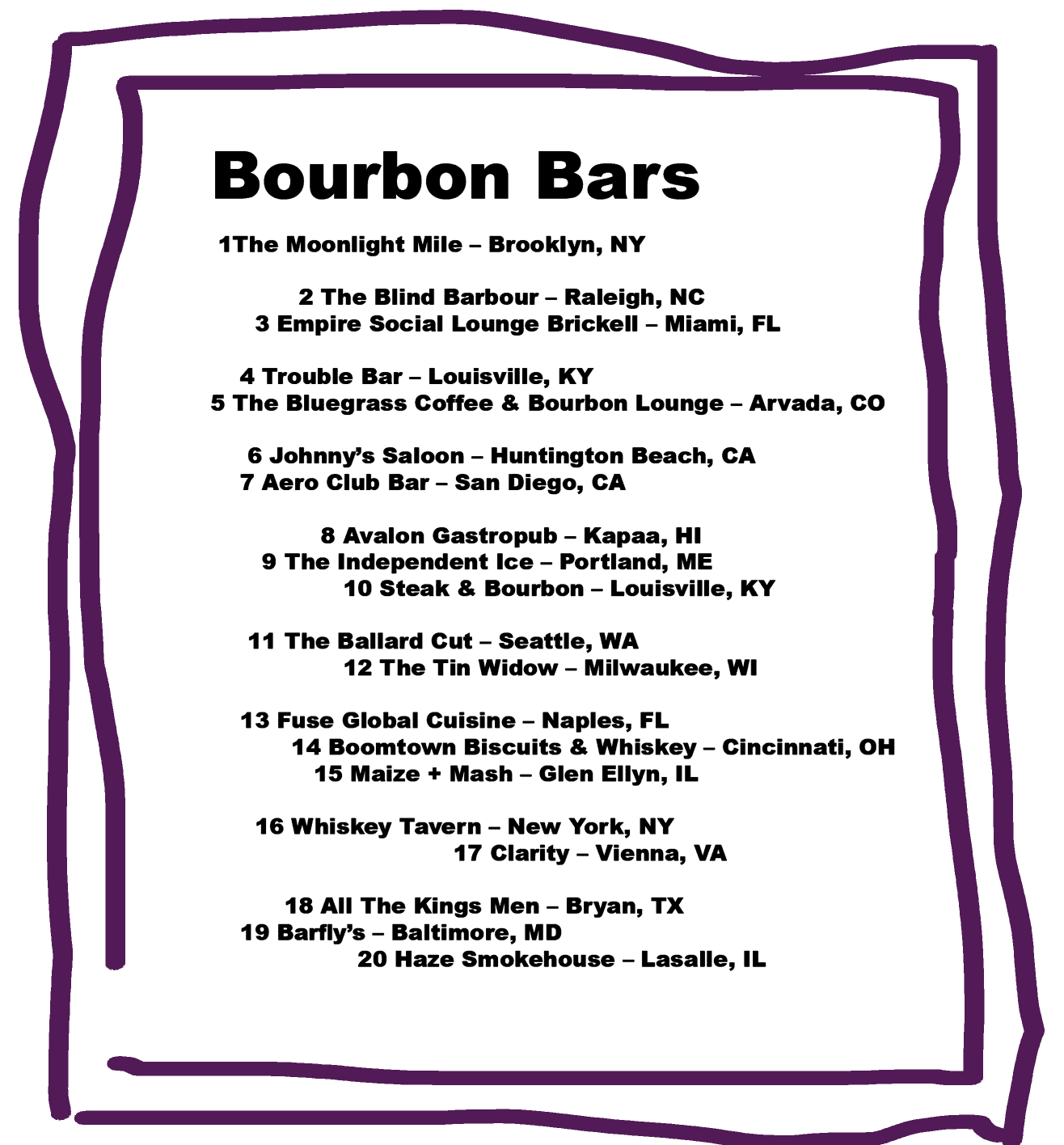 mejores bares de bourbon - meilleurs bars à bourbon