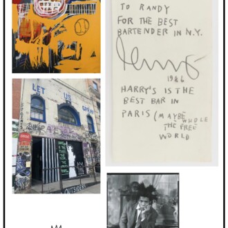 Jean-Michel Basquiat disfrutaba Margaritas en Nueva York