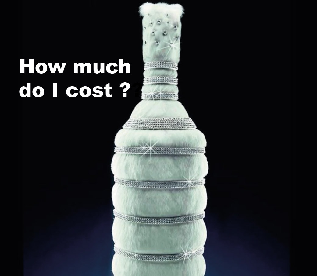 I am the world’s most expensive vodka… back