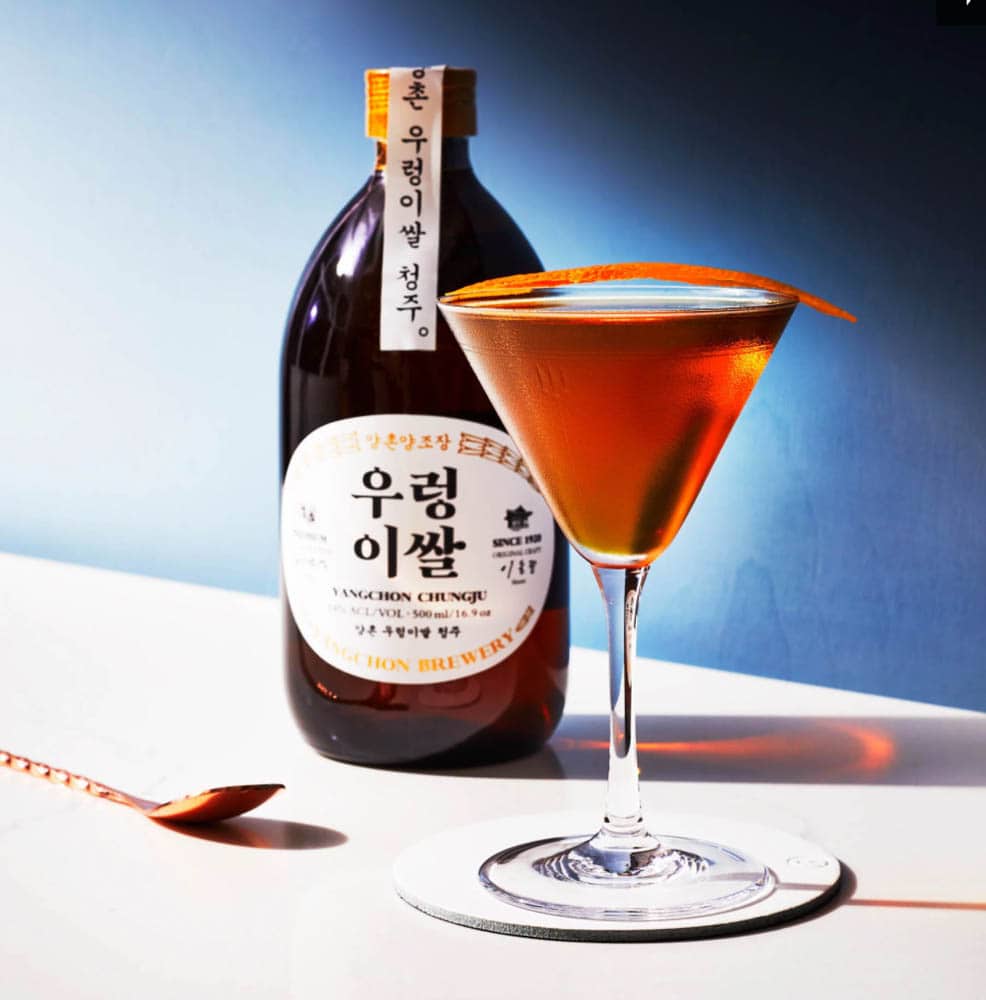 forever young cocktail soju