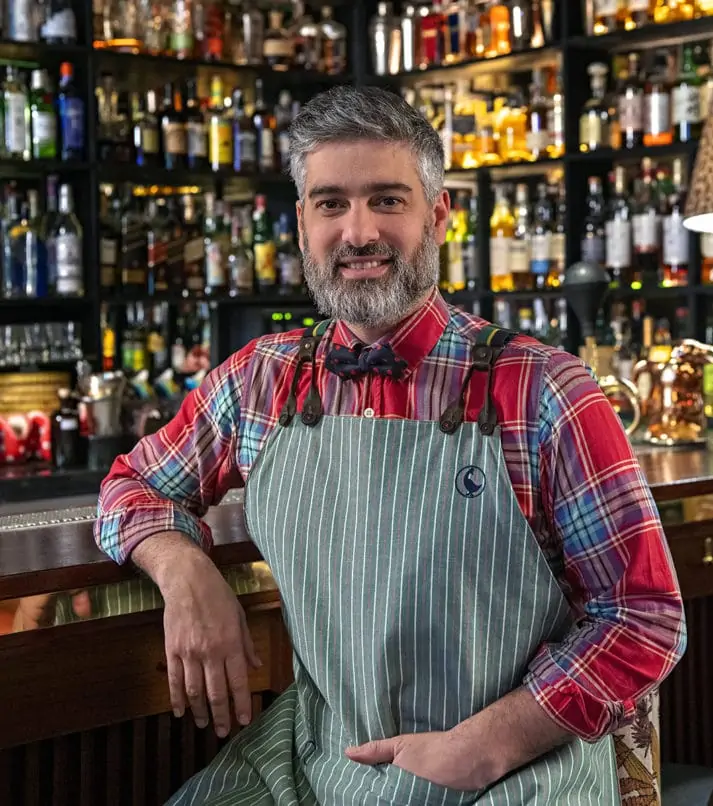 con de Salmon Guru, ganador del codiciado premio Michter's Art of Hospitality