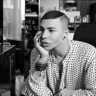 La nouvelle bouteille de Balmain x Chivas XV, 100% Fashion par Olivier Rousteing