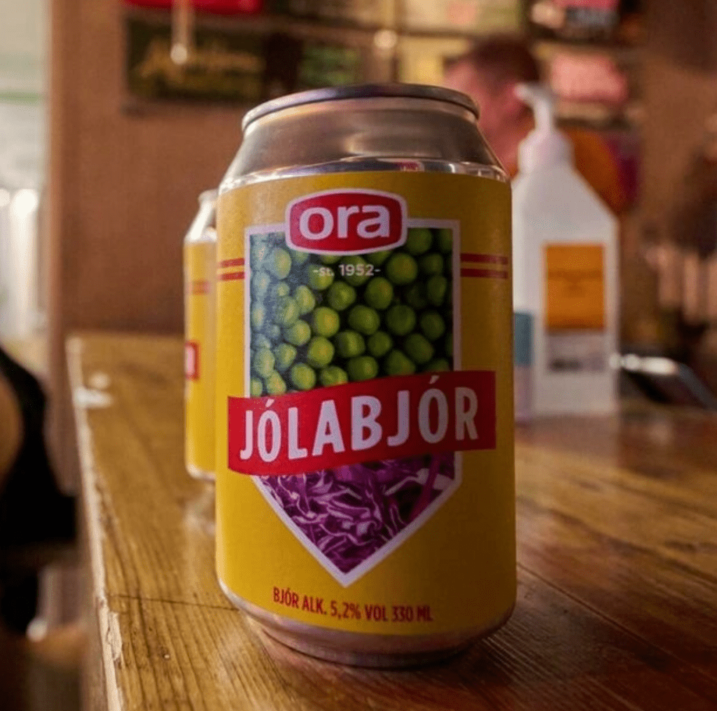 They create a veggie beer in Iceland for Christmas: Ora Joblajor