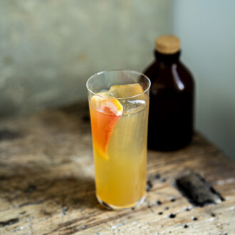 The cognac cocktail recipe for winter by mixologist Germain Canto