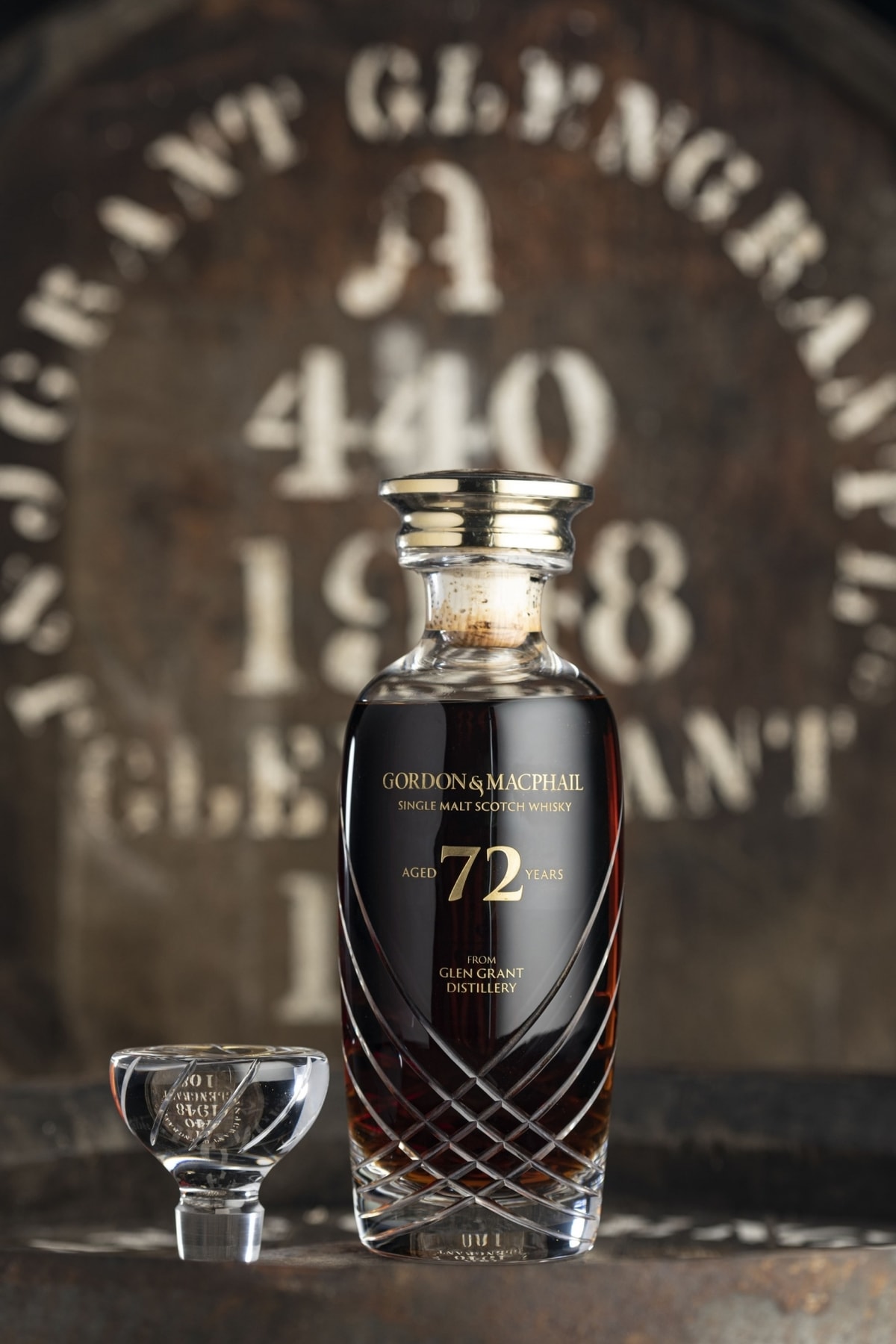 glen grant 72 gordon & macphail bottle