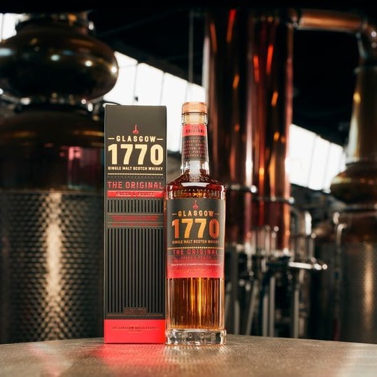 the glasgow distillery new packaging