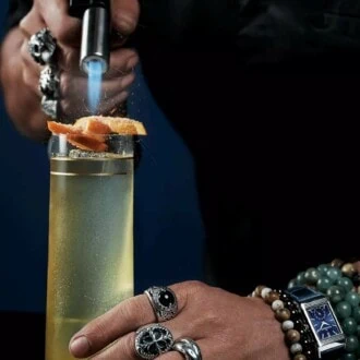Jaeger-LeCoultre and Matthias Giroud create cocktails at The Stellar Atelier