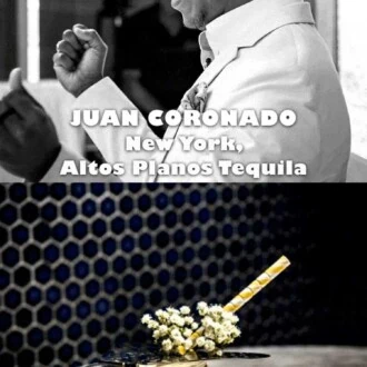 Bee’s Knees cocktail twist by Juan Coronado