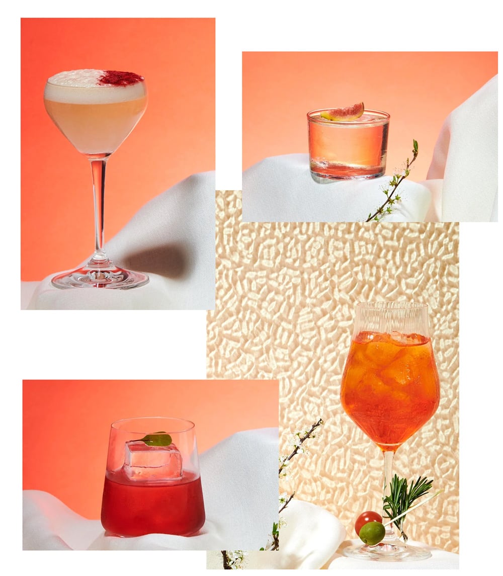 cócteles de primavera - spring cocktails - cocktails pour le printemps - cocktail primaverili