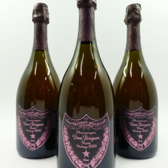 3 bouteilles de Champagne Don Pérignon 2005 Rosé aux enchères ce vendredi 24 juin
