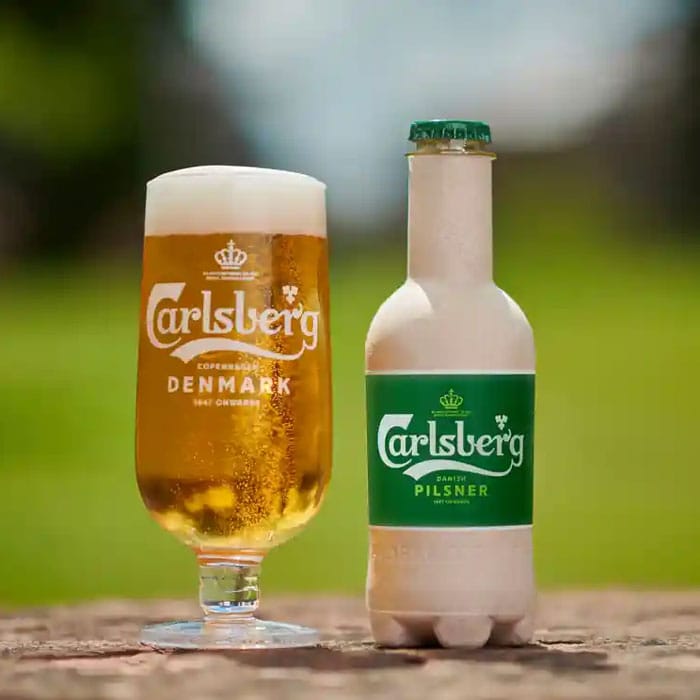 carlsberg fiber bottle