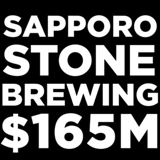 Sapporo se prepara para adquirir Stone Brewing por 165 millones de dólares