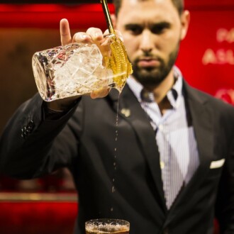 Ambrosia cocktail recipe by bartender Pavlos Aslanidis