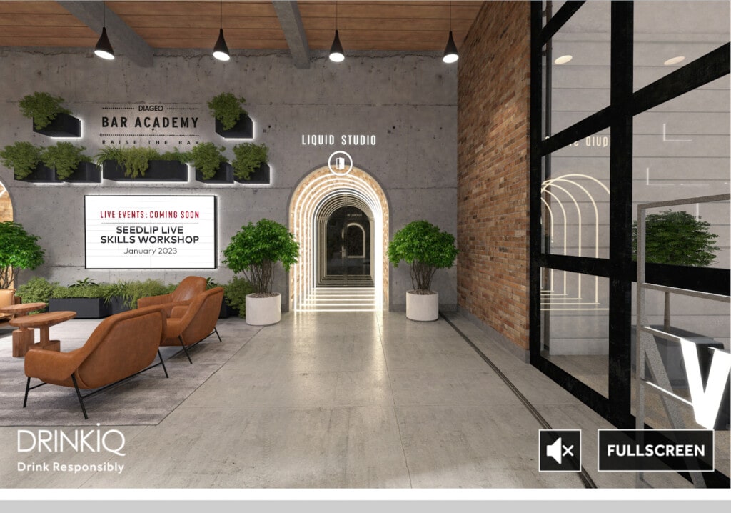 diageo bar academy - bar virtual - virtual bar - bar virtuel