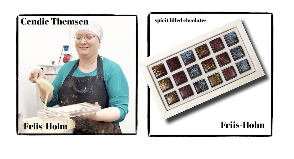 Temperamentvolle Pralinen aus Dänemark