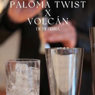 Les twists du Cocktail Paloma avec Volcán de mi Tierra