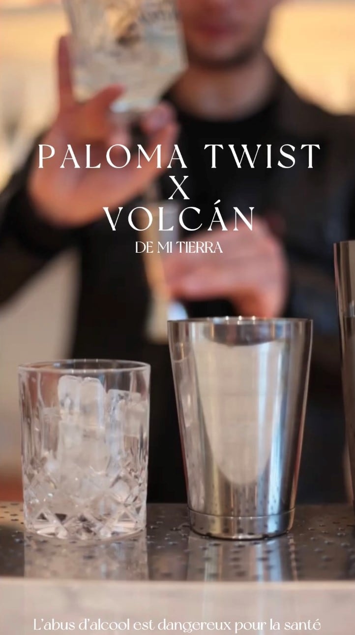 cocktail paloma twists déclinaisons - volcan de mi tierra