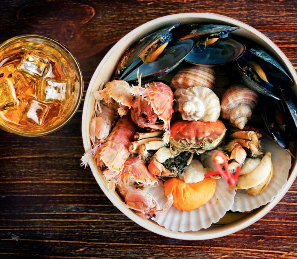 food pairing accords mets whisky fruits de mer The Broody Hen