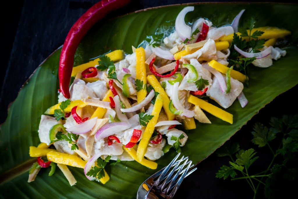 Kinilaw- Filipino ceviche - cristina quakenbush milkfish