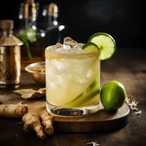 Ginger Pear Shrub Mule