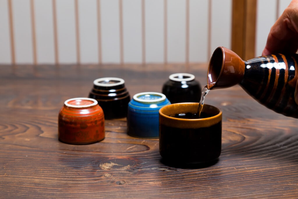 tasses à saké