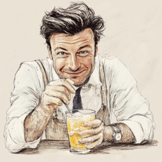 Cóctel con Bénédictine de Jamie Oliver