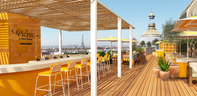 rooftops parisiens VEUVE Clicquot