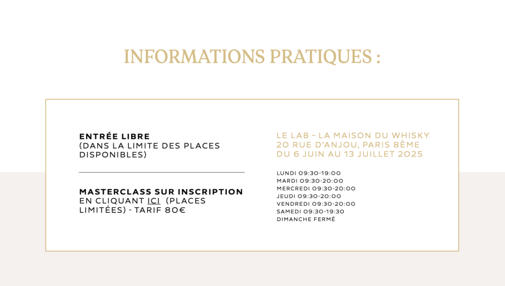 johnnie walker masterclass paris la maison du whisky
