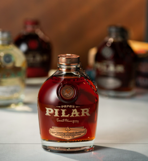 Papa's Pilar Rum Rye whiskey barrel
