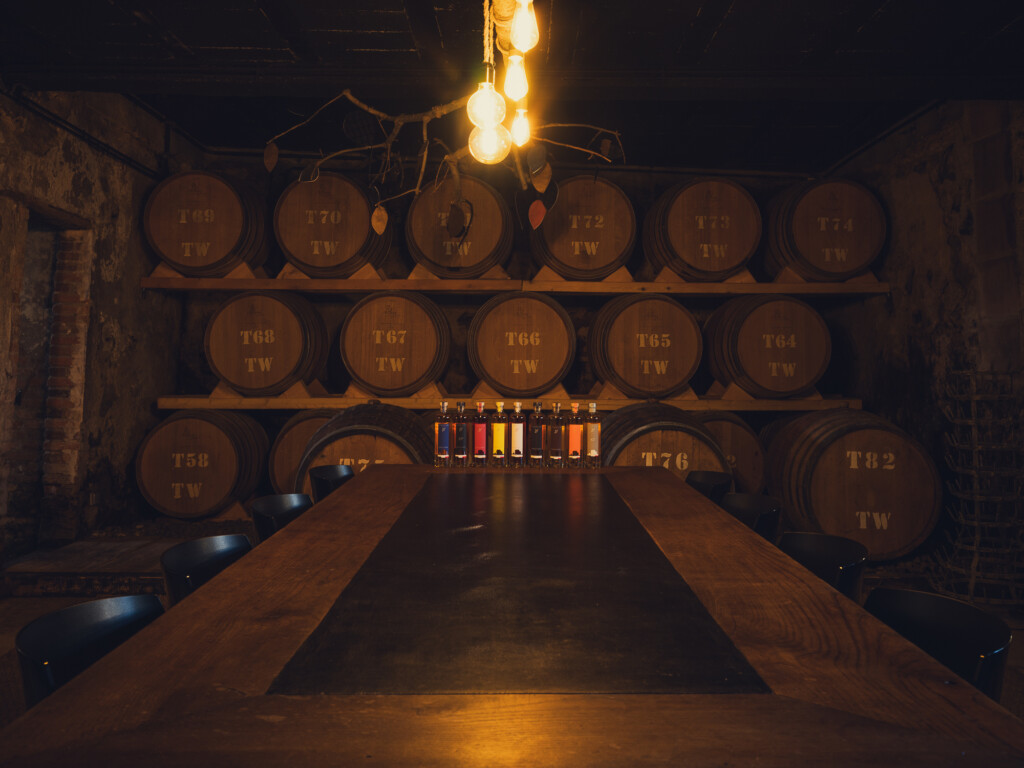 Cave fûtes de Twelve whisky - Christian Bec