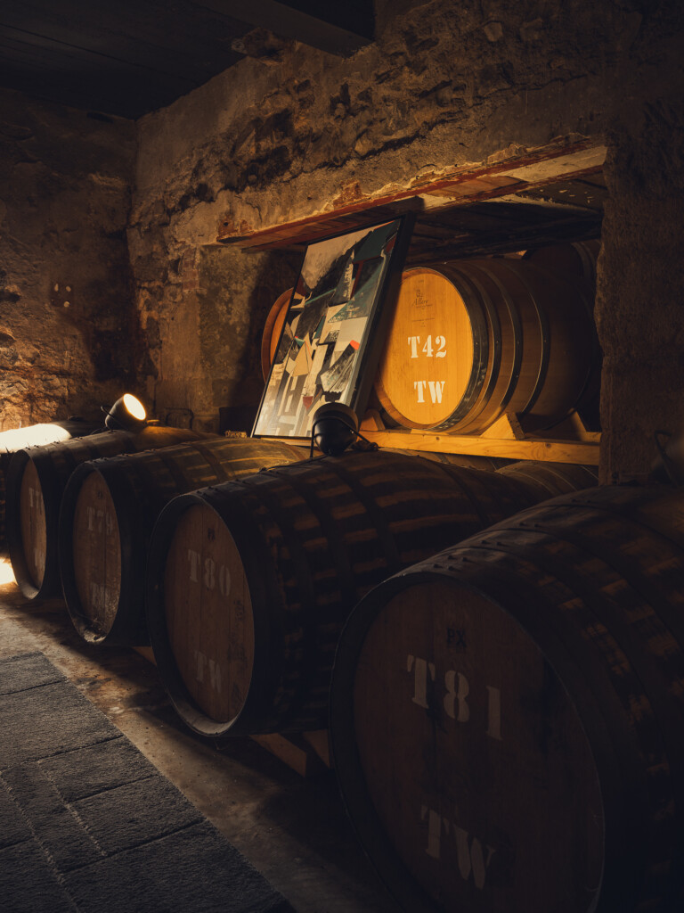 Cave fûtes de Twelve whisky - Christian Bec