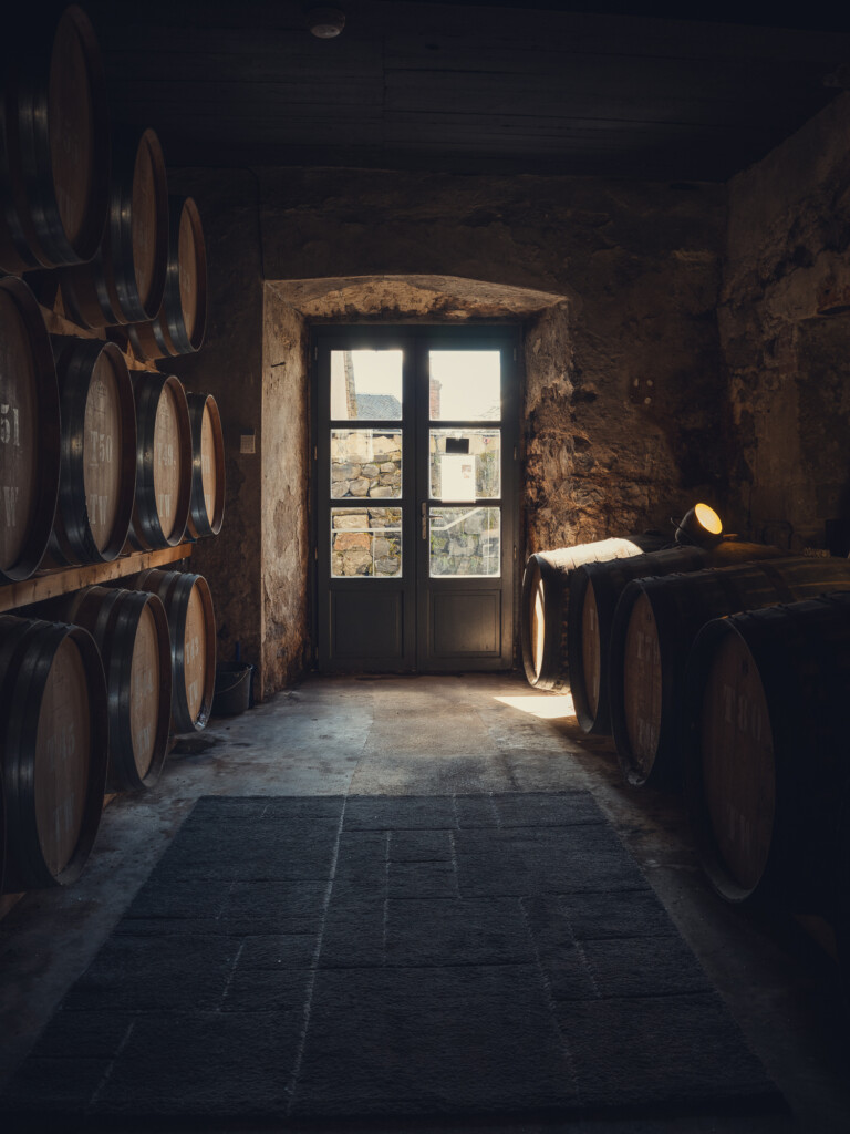 Cave fûtes de Twelve whisky - Christian Bec