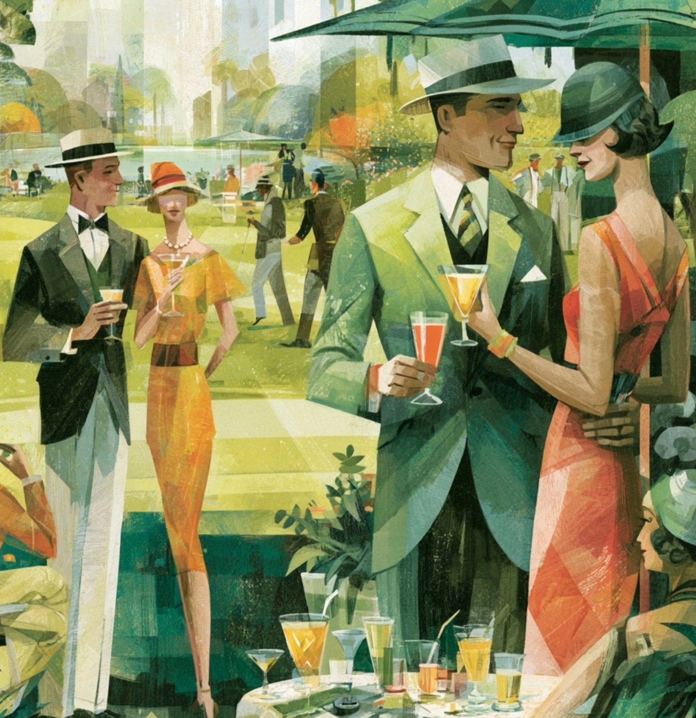 the art of the 19th hole - golf cocktail