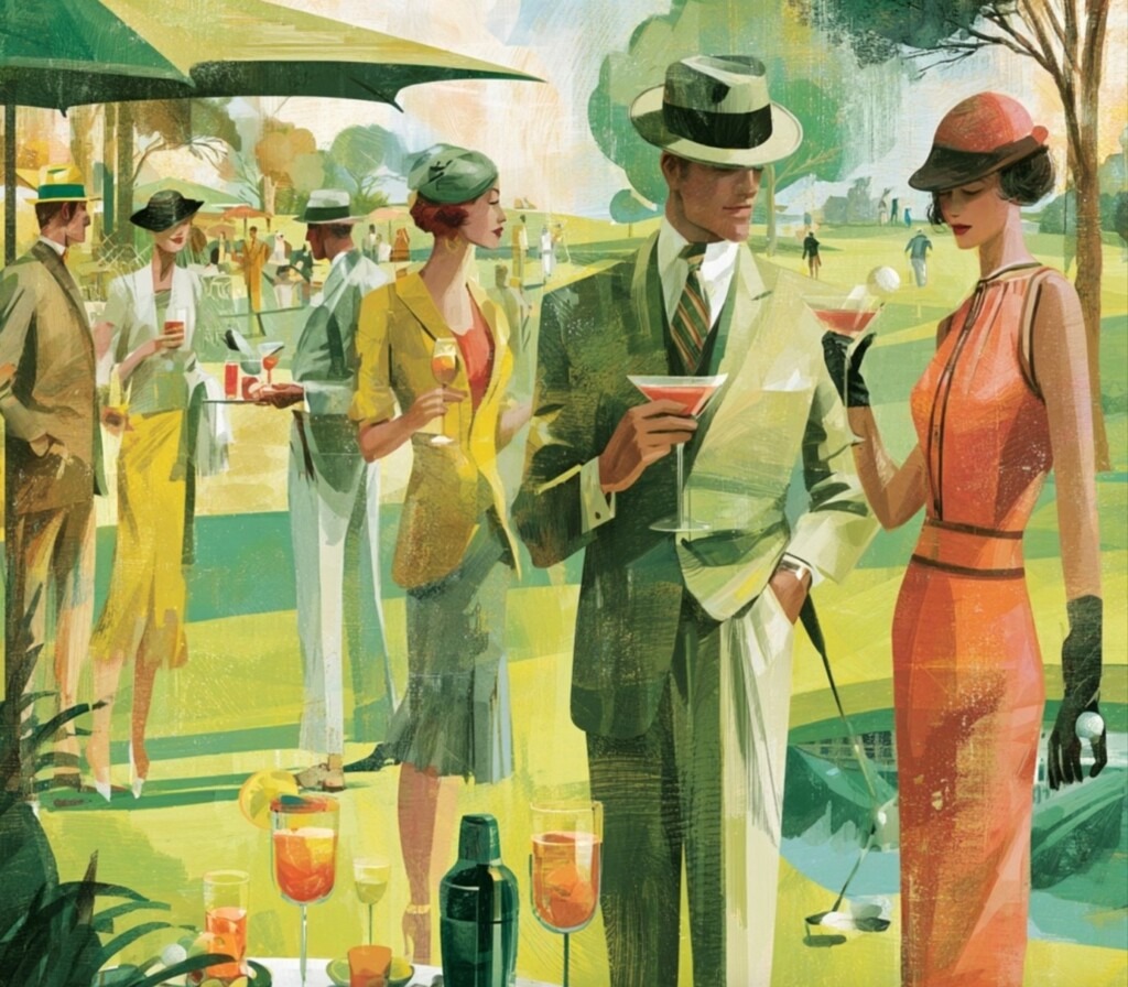 the art of the 19th hole - golf cocktail