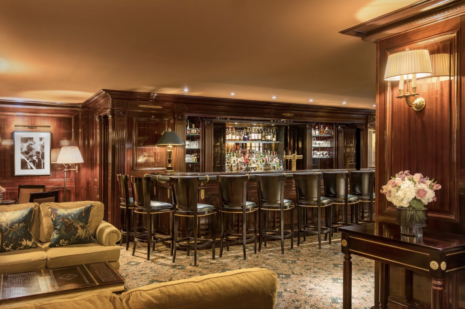 Bar du Grand Hotel Intercontinental rue Scribe